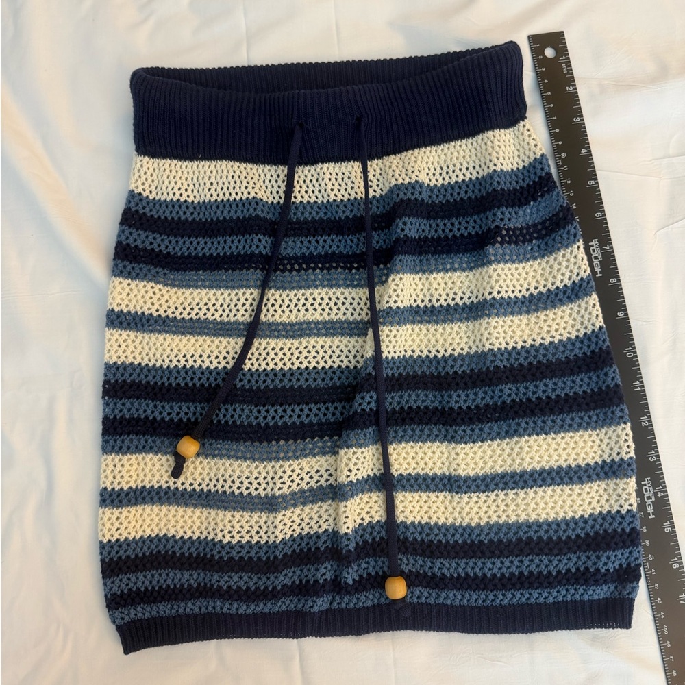 C & C California Crochet Mini Skirt Size XS